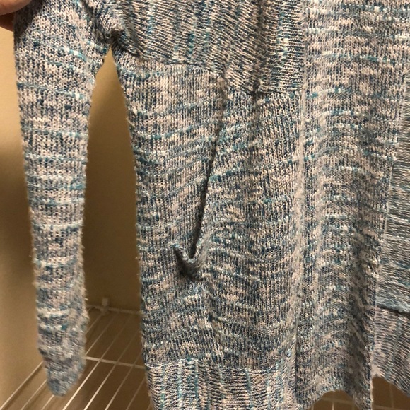 Blue cardigan sweater - Picture 2 of 4